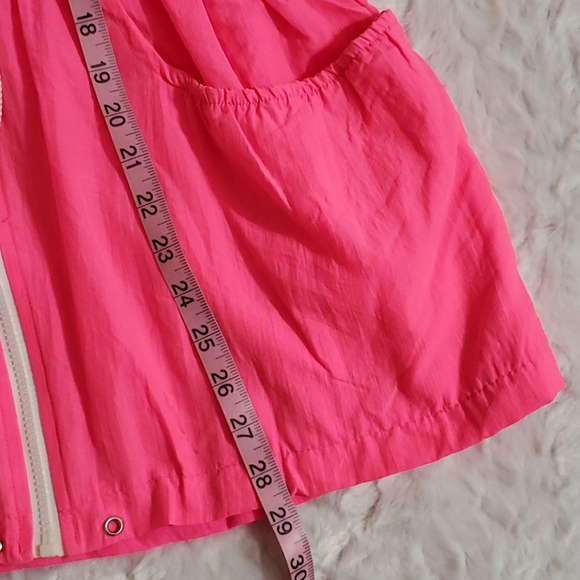 AVON FASHIONS Neon pink windbreaker jog running M - Picture 6 of 10